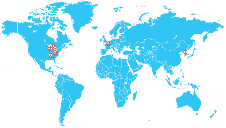 Global Partners Map Global Partners Map